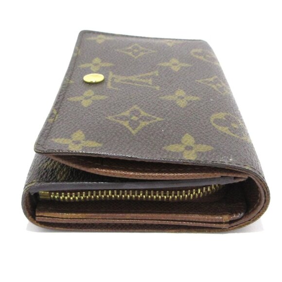 LOUIS VUITTON Porte Monnaie Tresor Monogram - Bifold Wallet 321-080725 - Picture 4 of 12